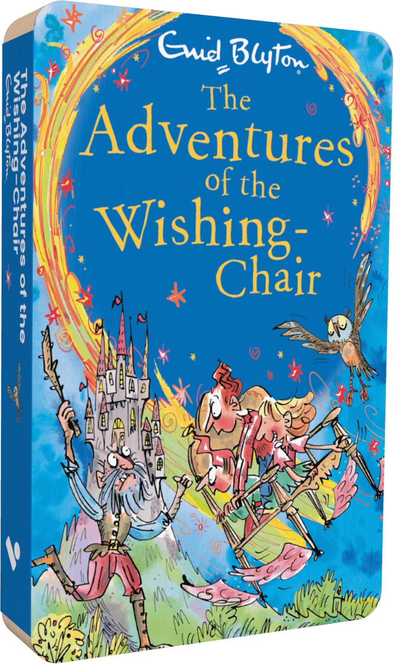 The Adventures Of The Wishing Chair audiobook front cover.