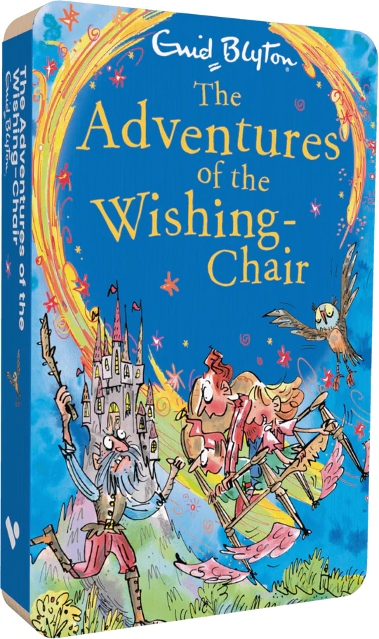 The Adventures Of The Wishing Chair audiobook front cover.