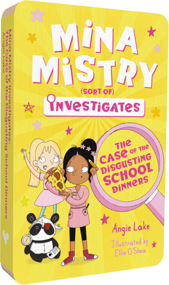 Mina Mistry Investigates The Case Of The Disgusting School Dinners audiobook front cover.