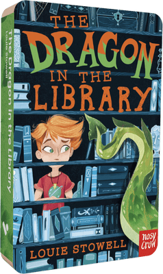 The Dragon In The Library audiobook front cover.