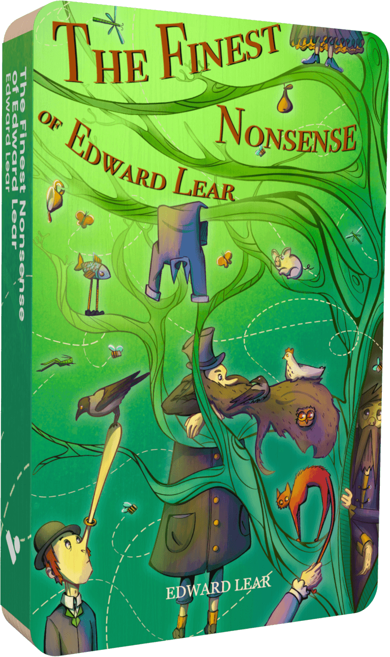 The Finest Nonsense Of Edward Lear audiobook front cover.