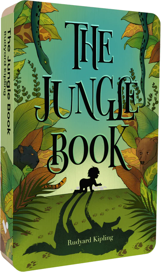 The Jungle Book audiobook front cover.