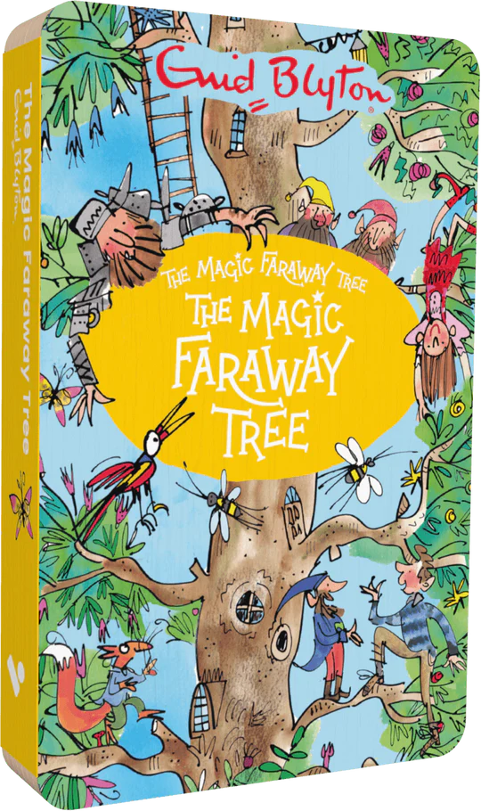 The Magic Faraway Tree audiobook front cover.