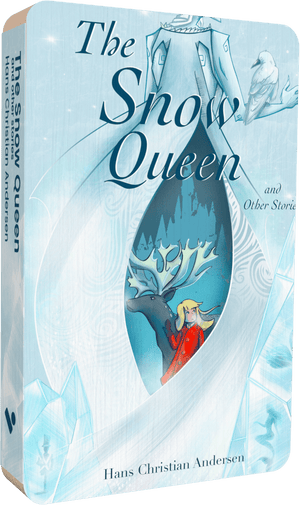 The Snow Queen audiobook front cover.