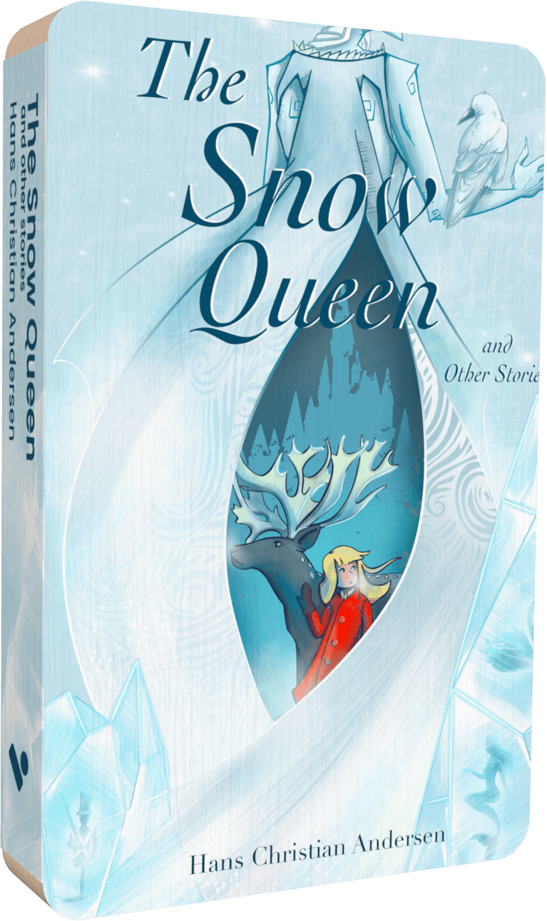 The Snow Queen audiobook front cover.