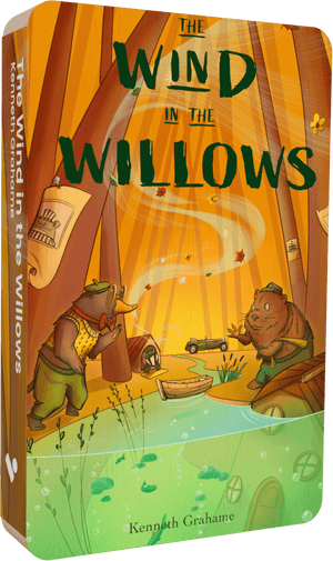 The Wind In The Willows audiobook front cover.