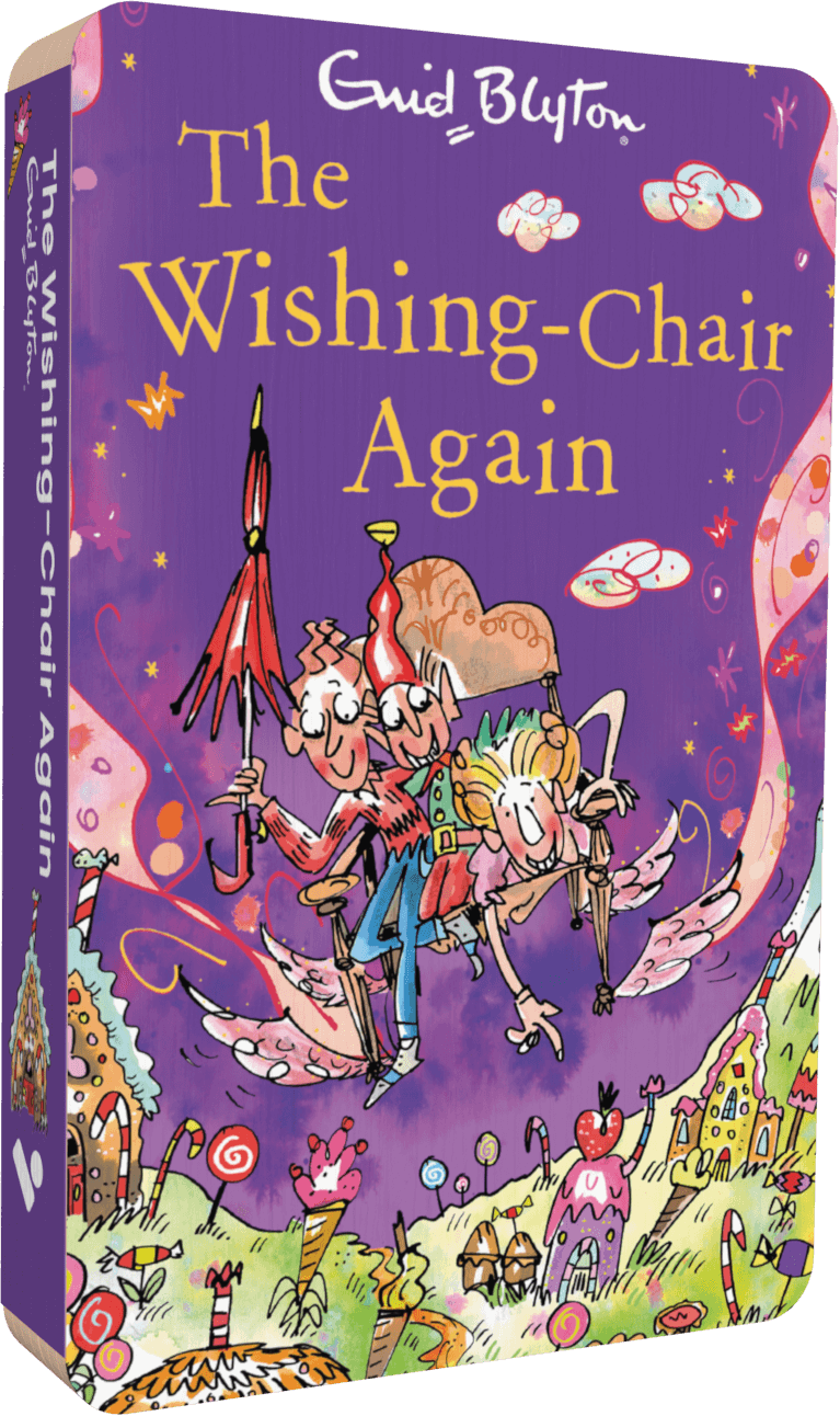 The Wishing Chair Again audiobook front cover.