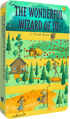 The Wonderful Wizard Of Oz audiobook front cover.