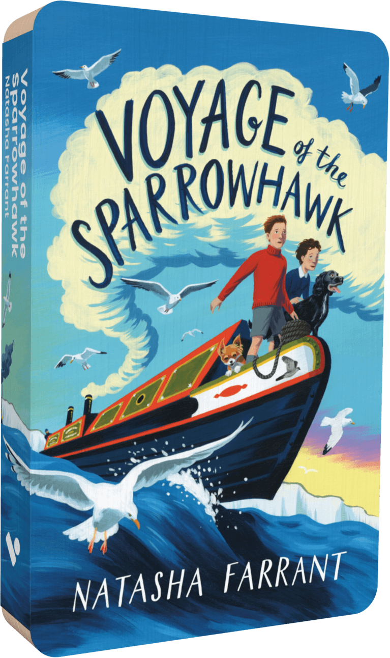 Voyage Of The Sparrowhawk audiobook front cover.